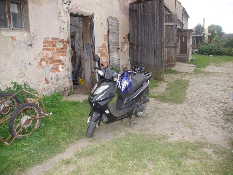 Odzyskano skradziony skuter