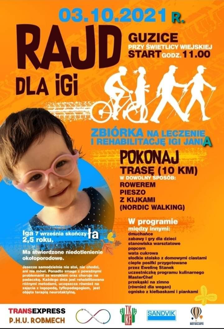 Będą biegać i zbierać pieniądze dla Igi