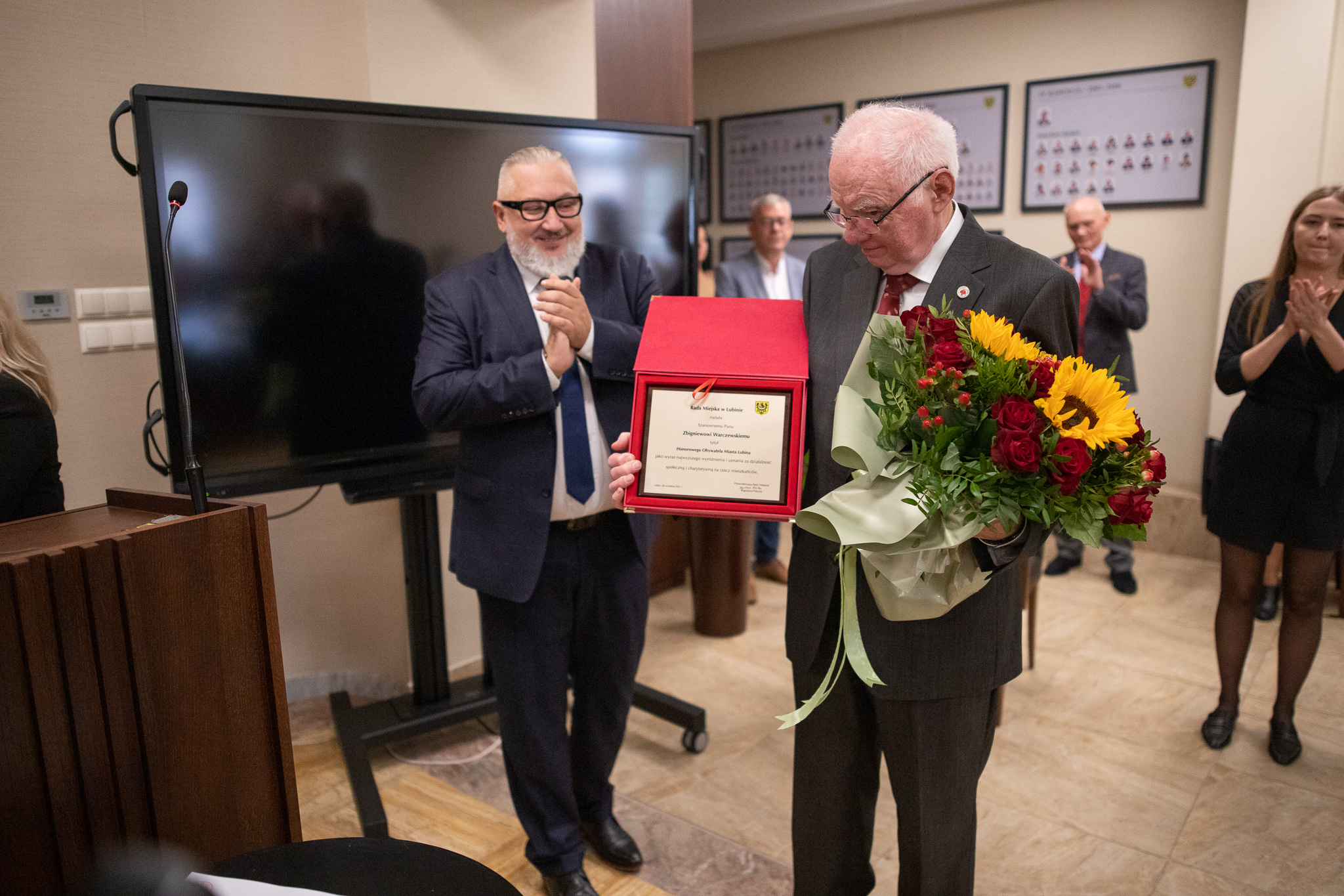 Radny senior honorowym obywatelem