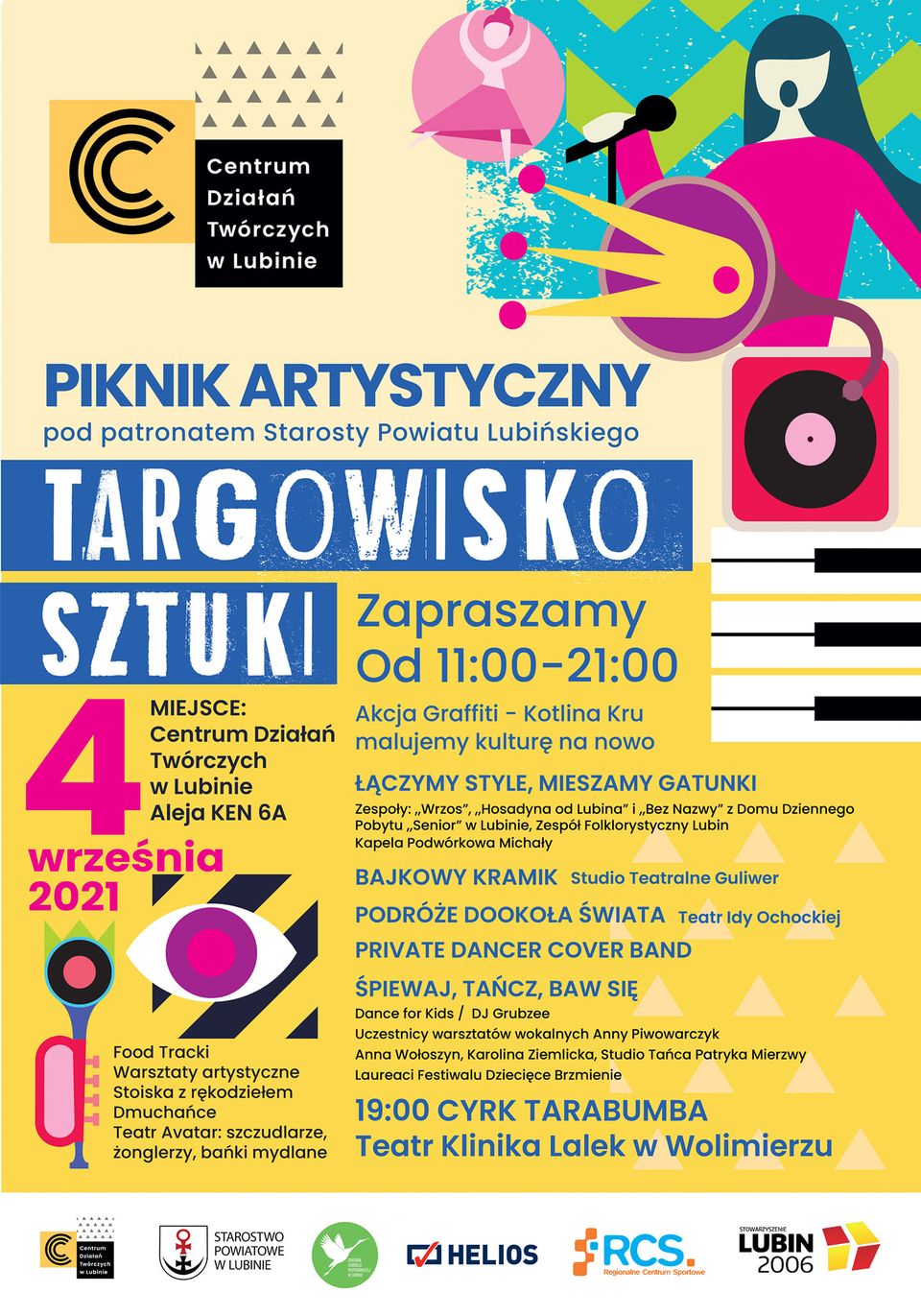 Artystyczny zawrót głowy już w sobotę