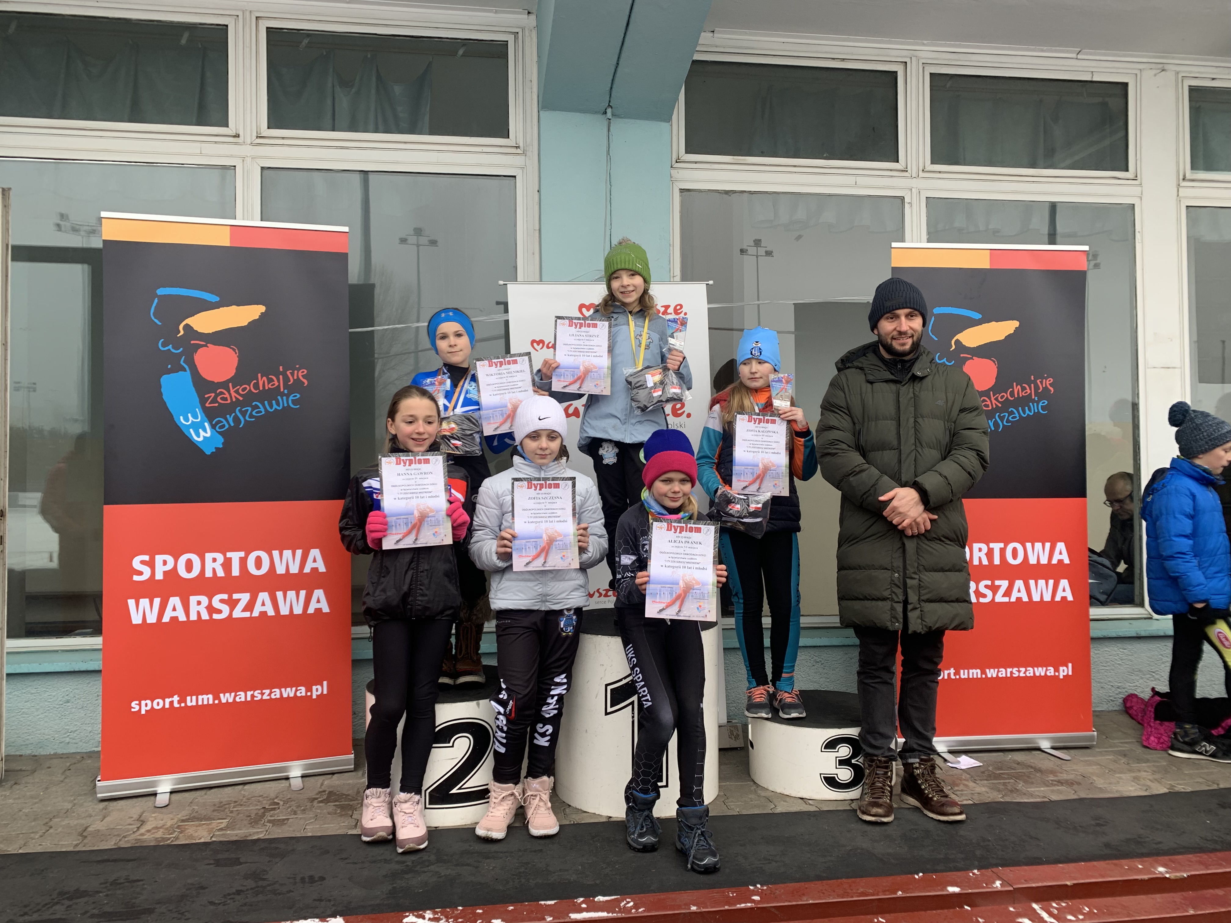 Następcy olimpijek ścigali się w Warszawie