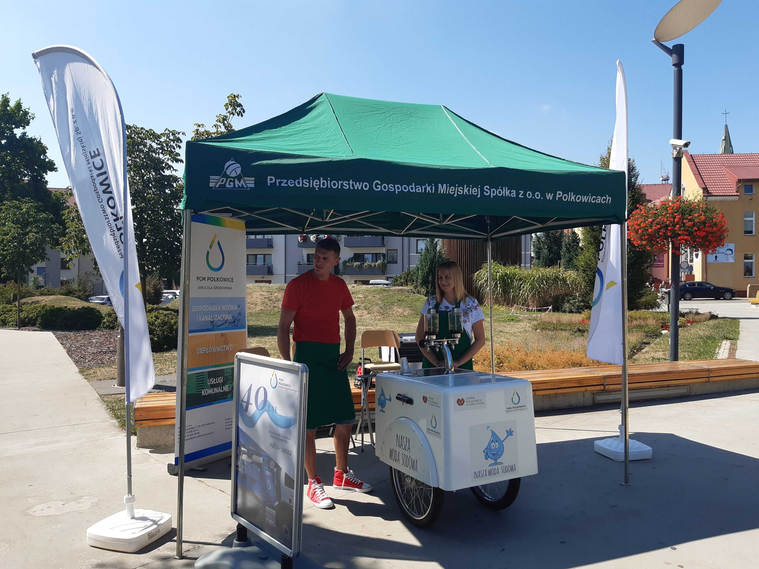 Woda z saturatora na ochłodę