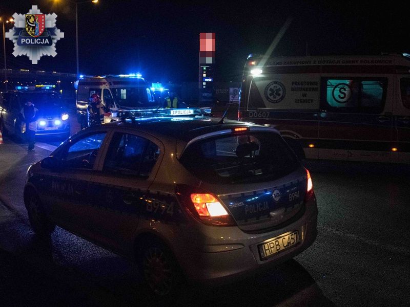 Dwa wypadki w Polkowicach i kierowcy „na podwójnym gazie”