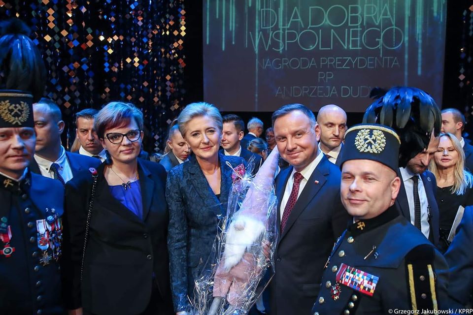 Lubińscy krwiodawcy spotkali się z parą prezydencką (FOTO)
