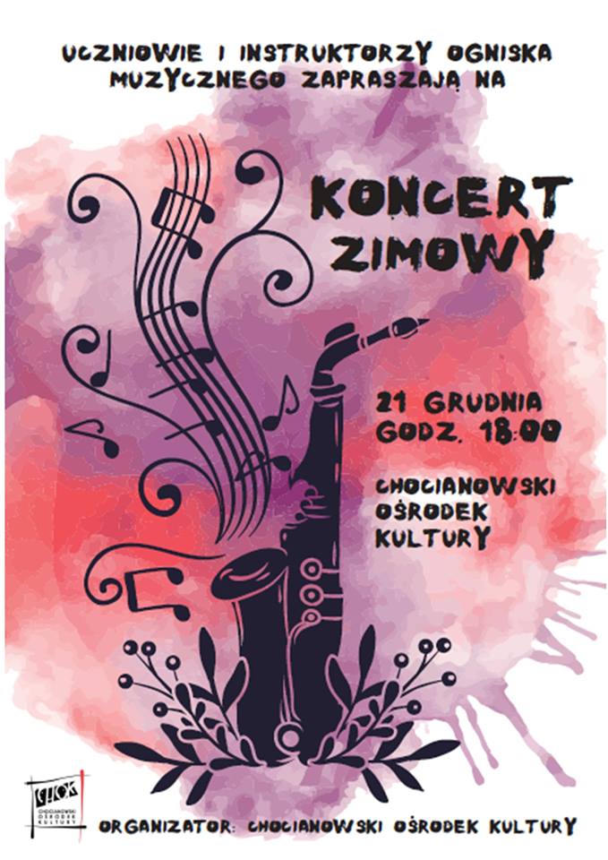 Koncert zimowy w Chocianowie