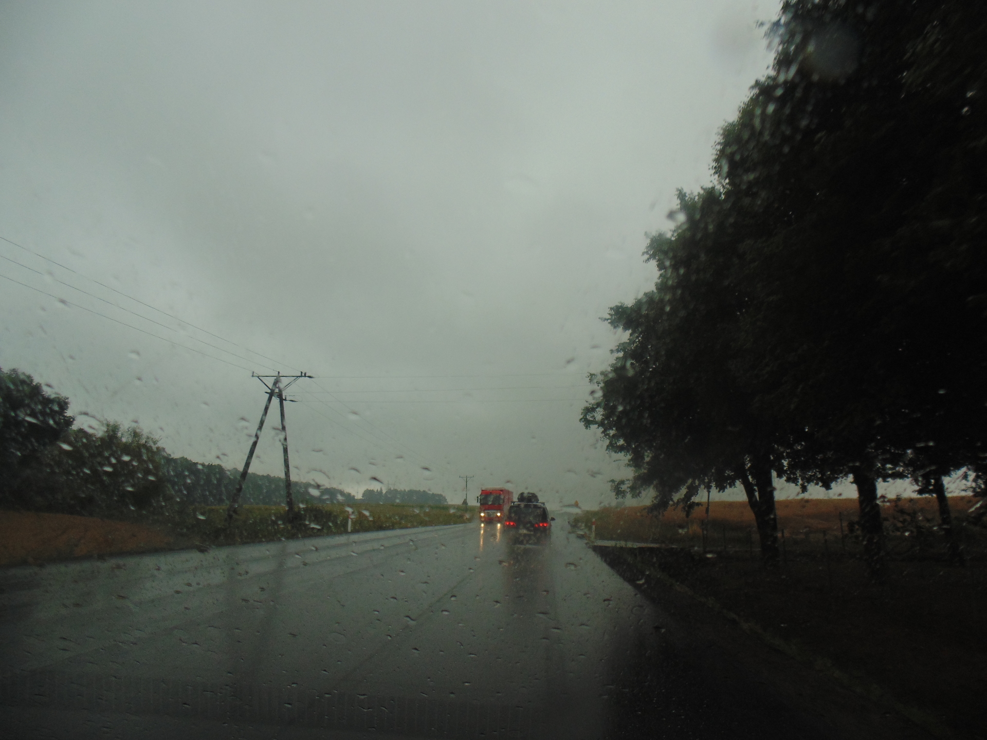 GŁOGÓW/POLKOWICE. Krajobraz po burzy