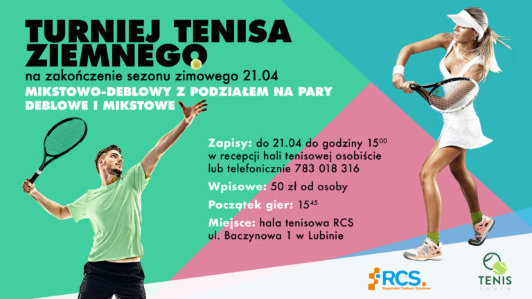 RCS zaprasza na turniej tenisowy