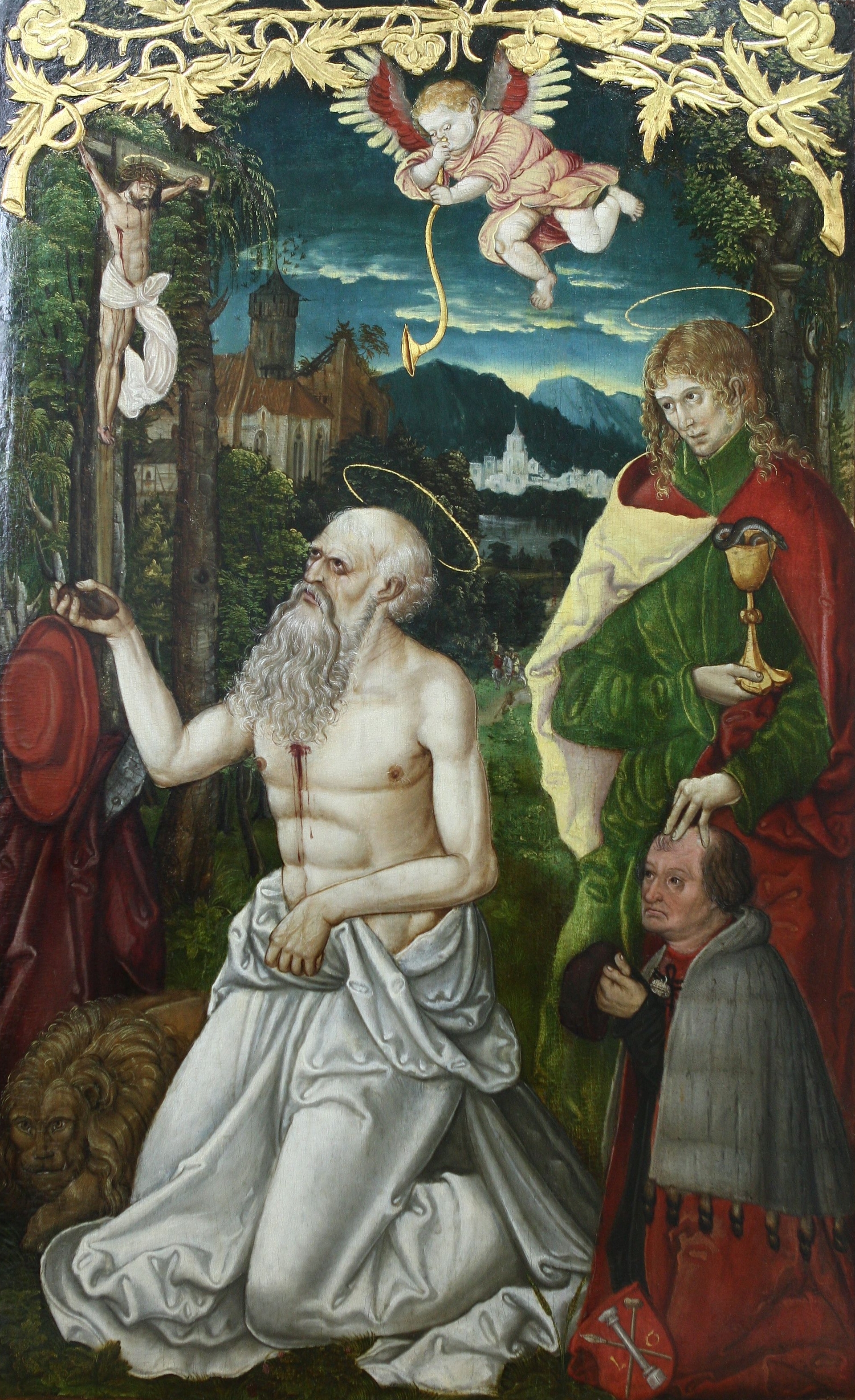 Obraz św. Hieronima w Głogowie