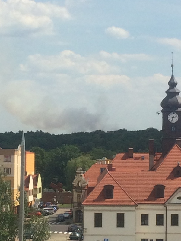 LUBIN. Pożar w Gogołowicach (AKTUALIZACJA, FOTO, WIDEO)