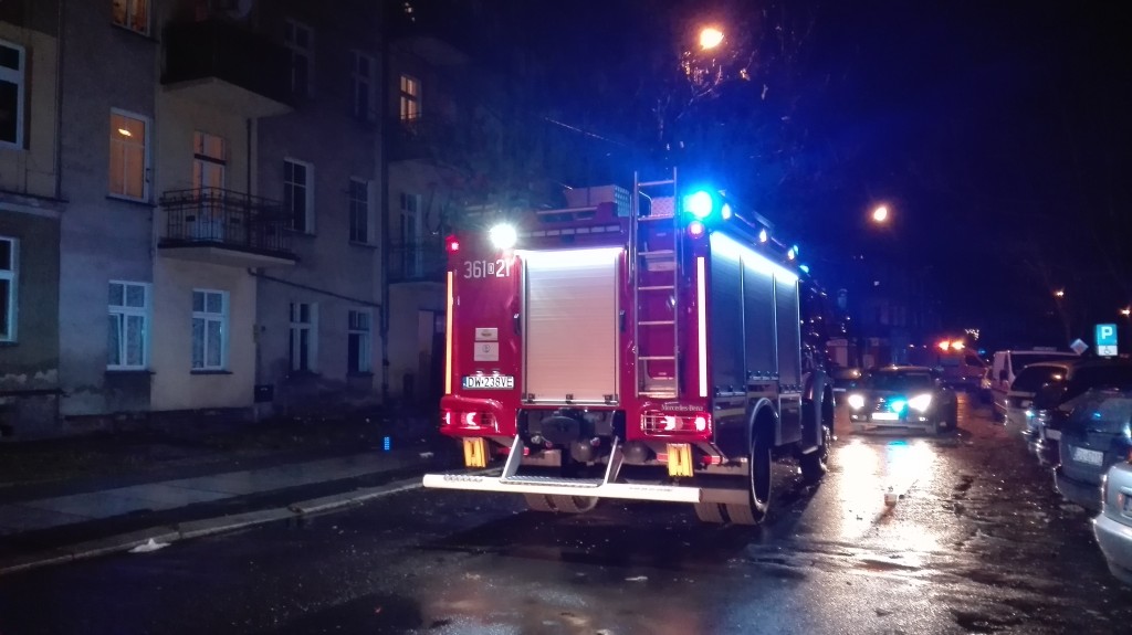 LEGNICA. Pożar mieszkania. To podpalenie?