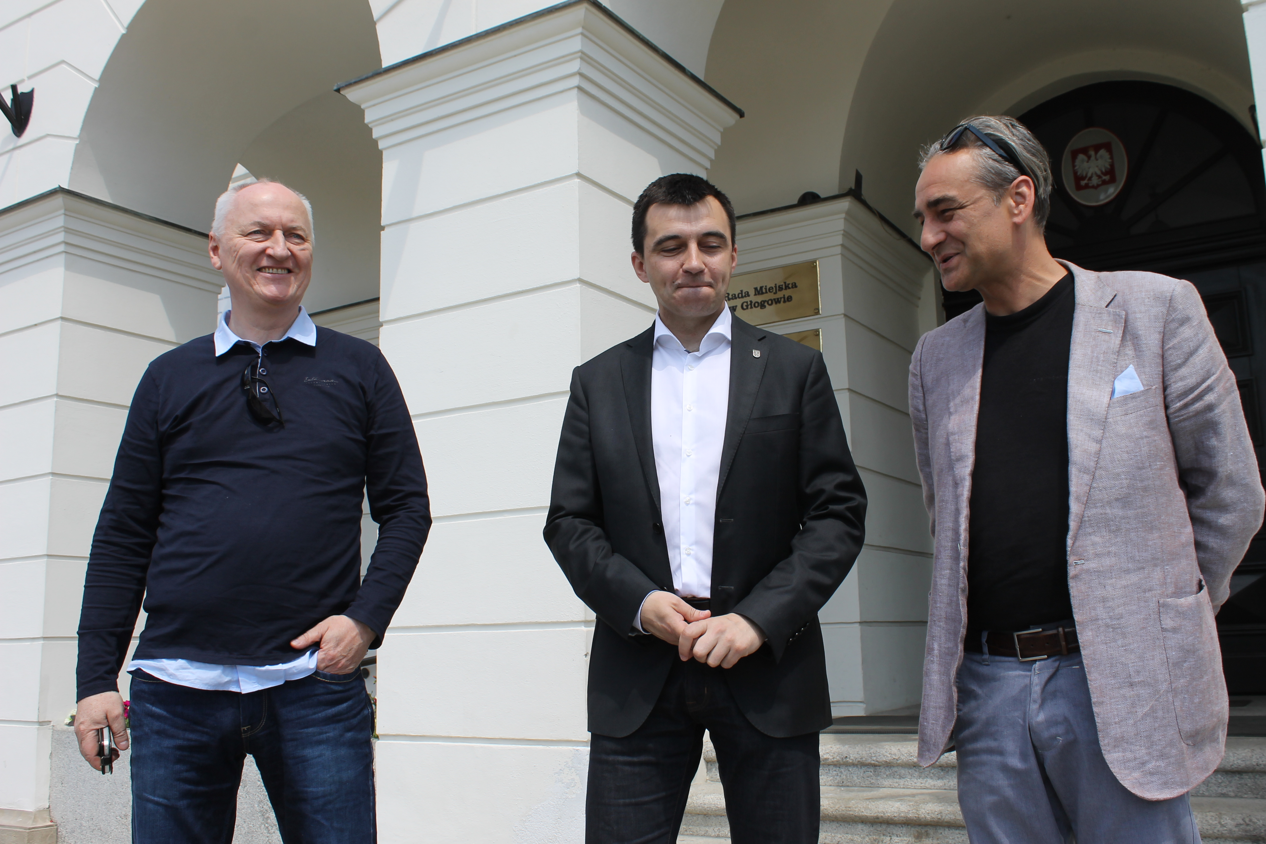 GŁOGÓW. Robert Gonera przyjechał zaprosić głogowian (FOTO)