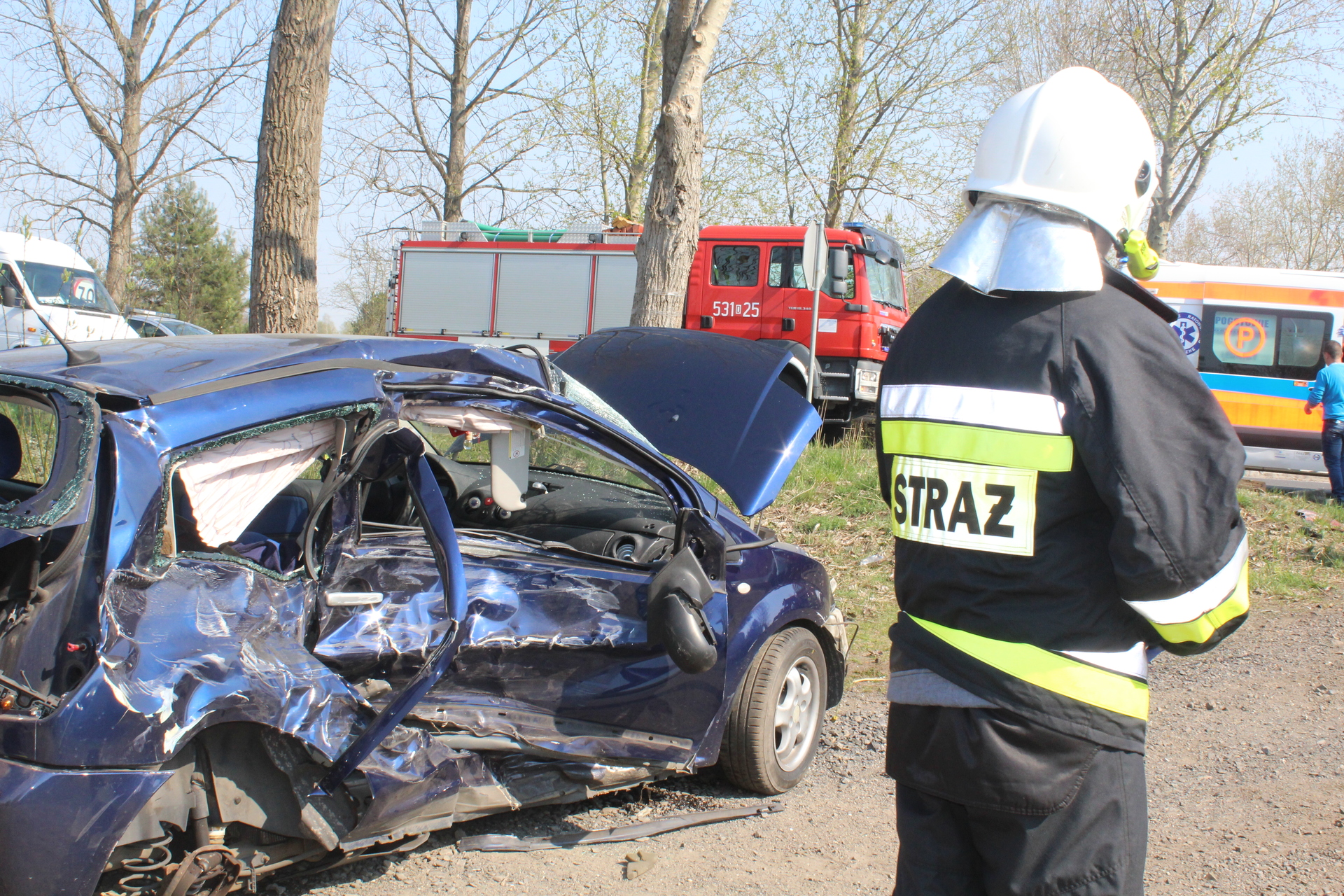 Tragiczny finał sobotniego wypadku w Polkowicach