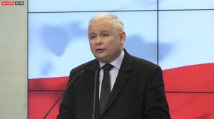 Jarosław Kaczyński - konferencja prasowa