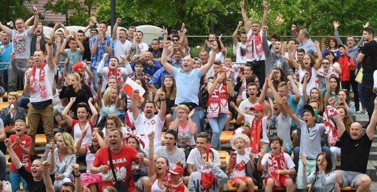 Piłkarskie emocje w polkowickim amfiteatrze