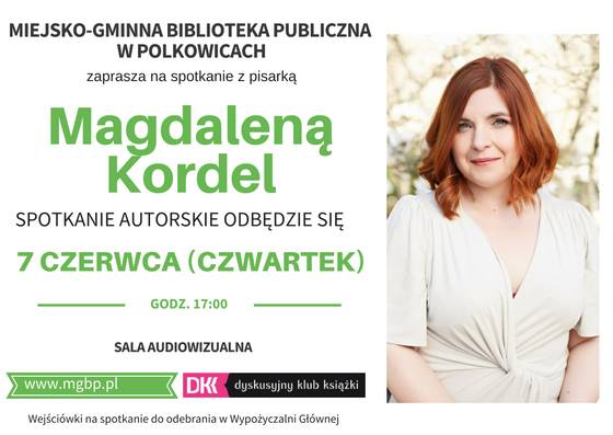 Magdalena Kordel w Polkowicach