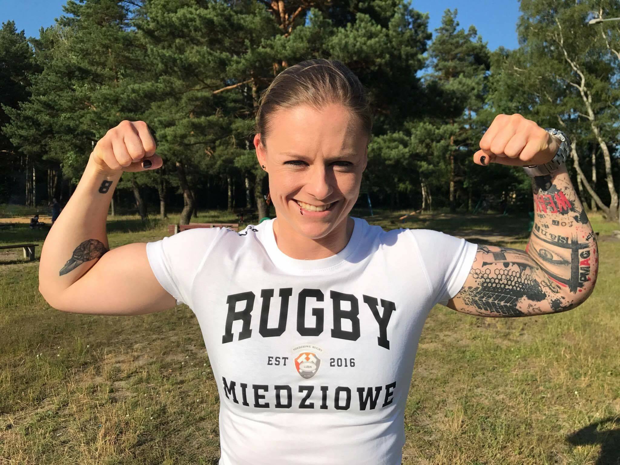 Natalia Zebrzuska i Miedziowe Rugby Lubin