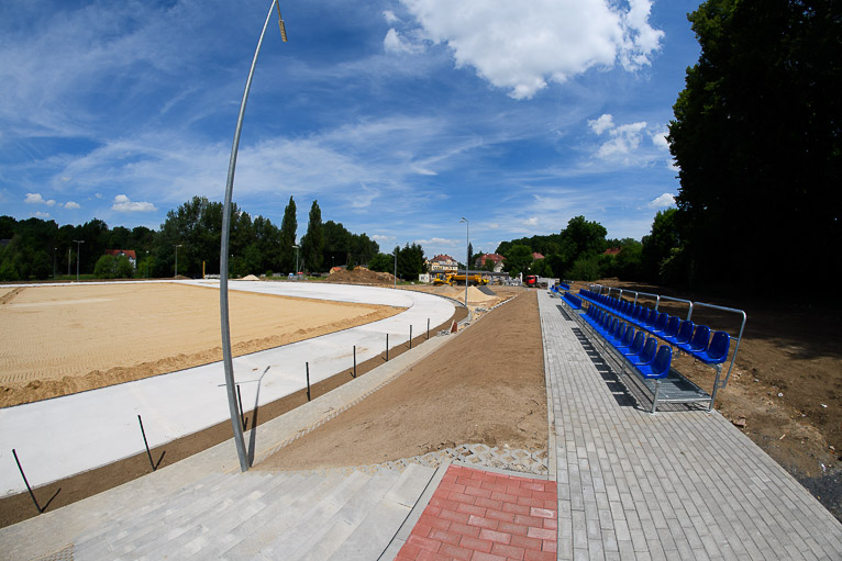 Przebudowa złotoryjskiego stadionu na finiszu (FOTO)