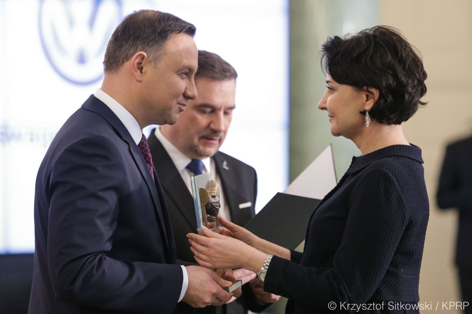 Prezydent Duda nagrodził Volkswagena