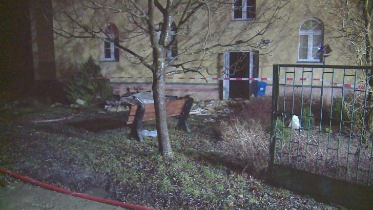 RUDNA. Pożar w budynku wielorodzinnym (WIDEO)