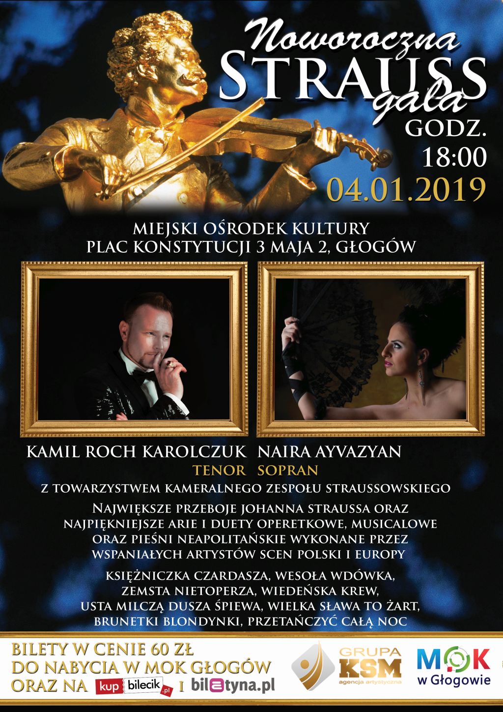 Strauss Gala w Głogowie
