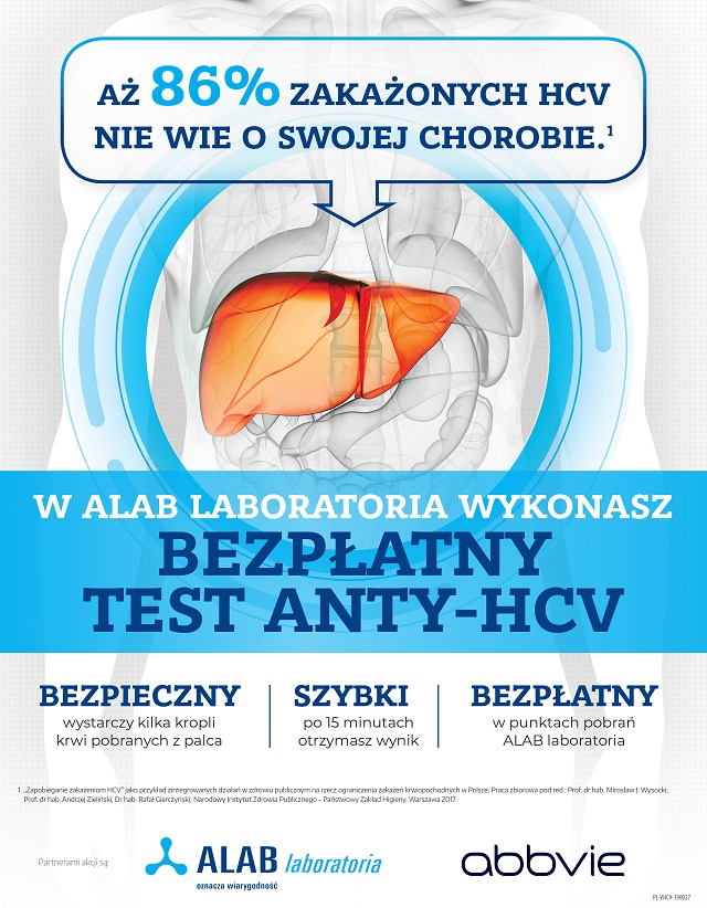 Bezpłatne testy anty-HCV także w Polkowicach  