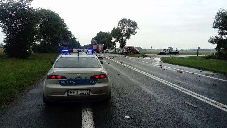 Wypadek na „trójce” w Borowie (AKTUALIZACJA)