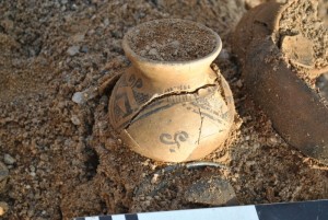 Znalezisko archeologiczne na budowie drogi S3 (3)