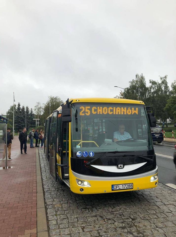 Zmiana trasy i rozkładu jazdy na linii Polkowice-Chocianów
