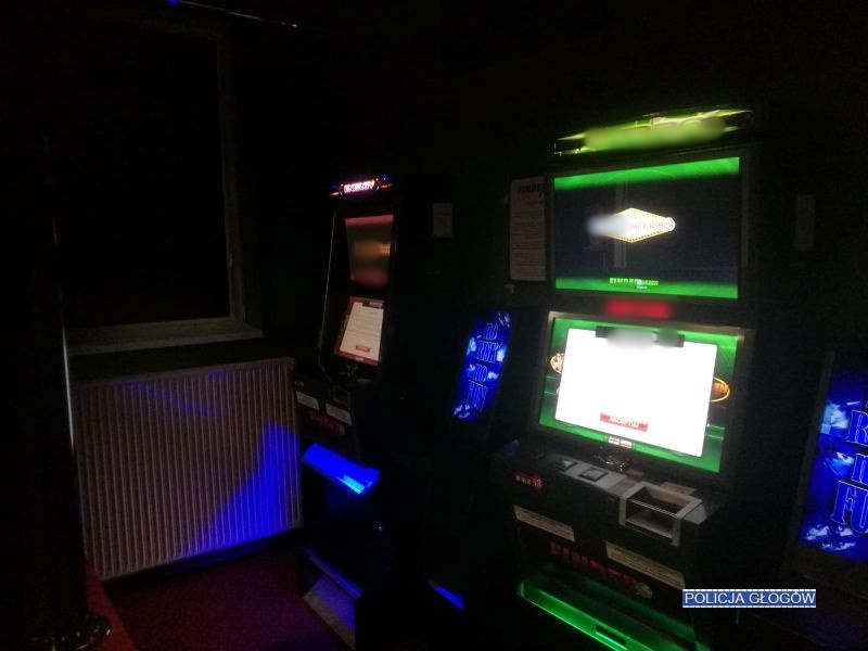 W Głogowie zlikwidowali nielegalne automaty do gier