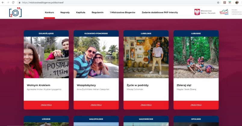 Podróżnicy-blogerzy z Lubina w ogólnopolskim konkursie
