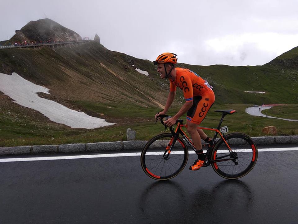 Pluciński w ucieczce dnia w Tour of Austria
