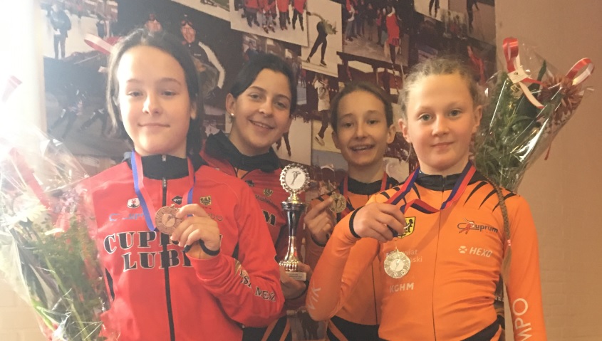 Sukcesy młodych łyżwiarzy w Holandii