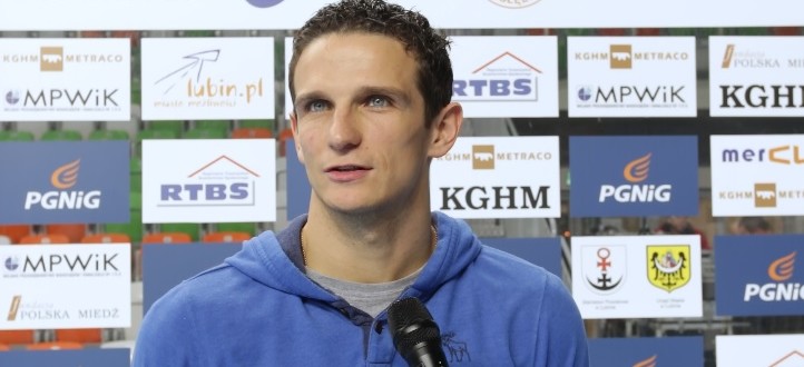 LUBIN. Jaszka na meczu Zagłębia