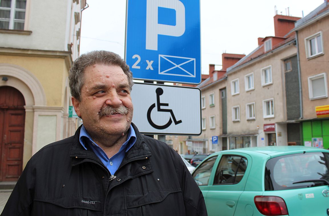 Złotoryjanin walczy o przywileje niepełnosprawnych kierowców