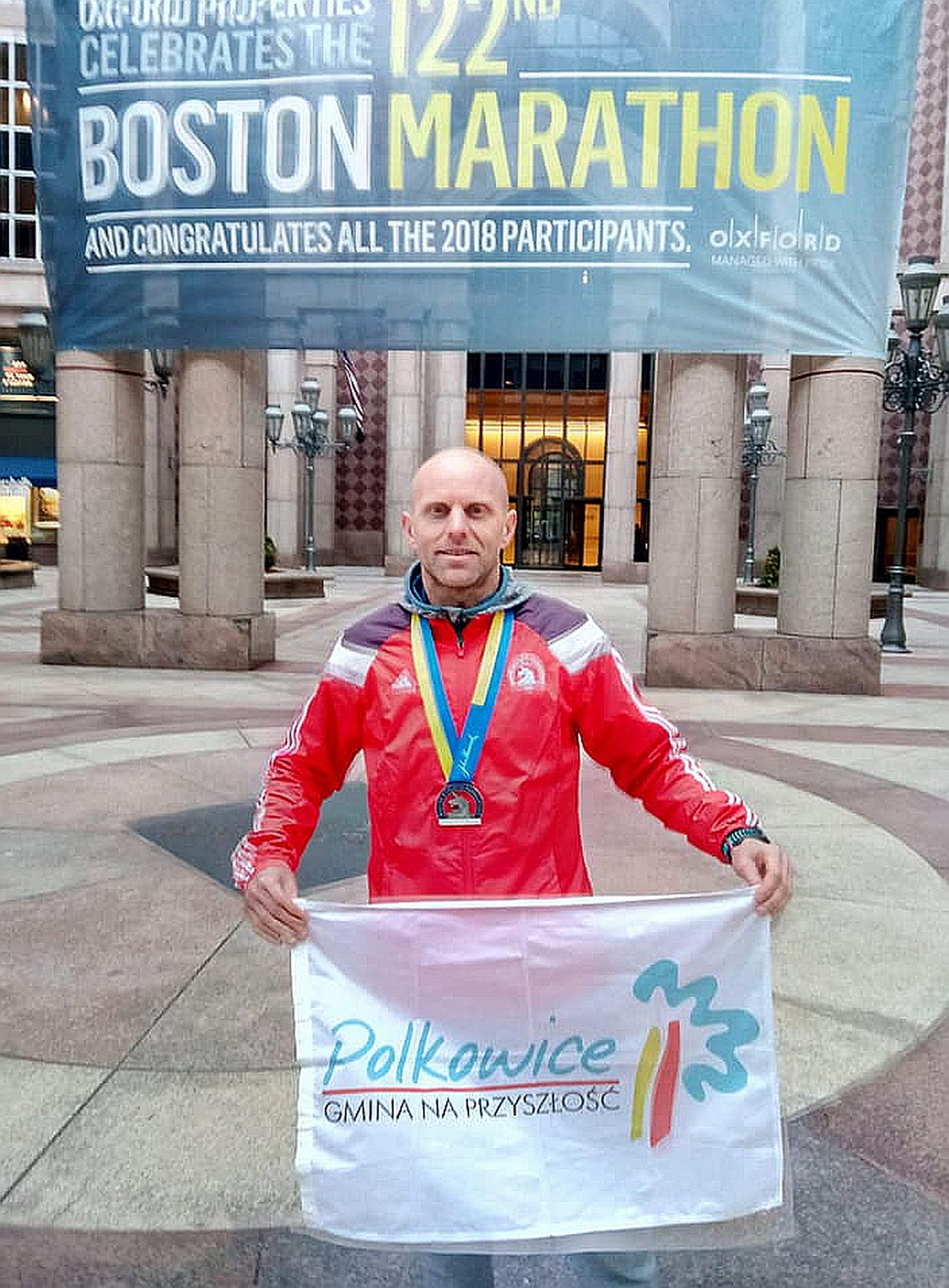 Polkowiczanin finiszował w Maratonie Bostońskim