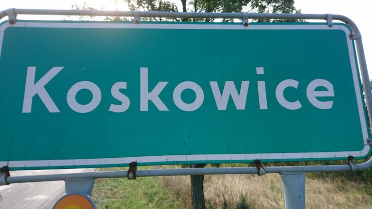 Nowe ulice we wsi Koskowice