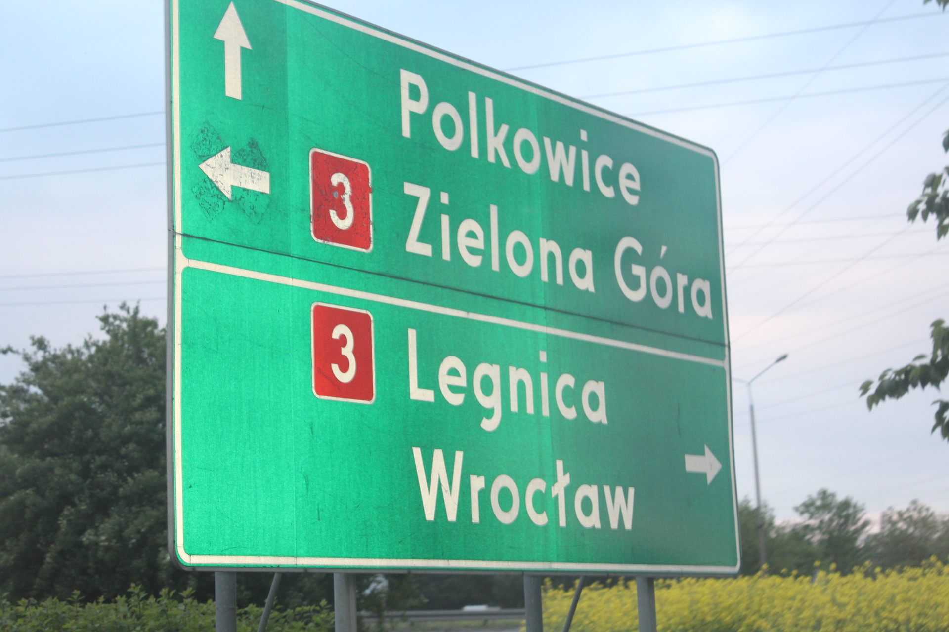 Jest lewoskręt na polkowickiej „3” w kierunku Głogowa