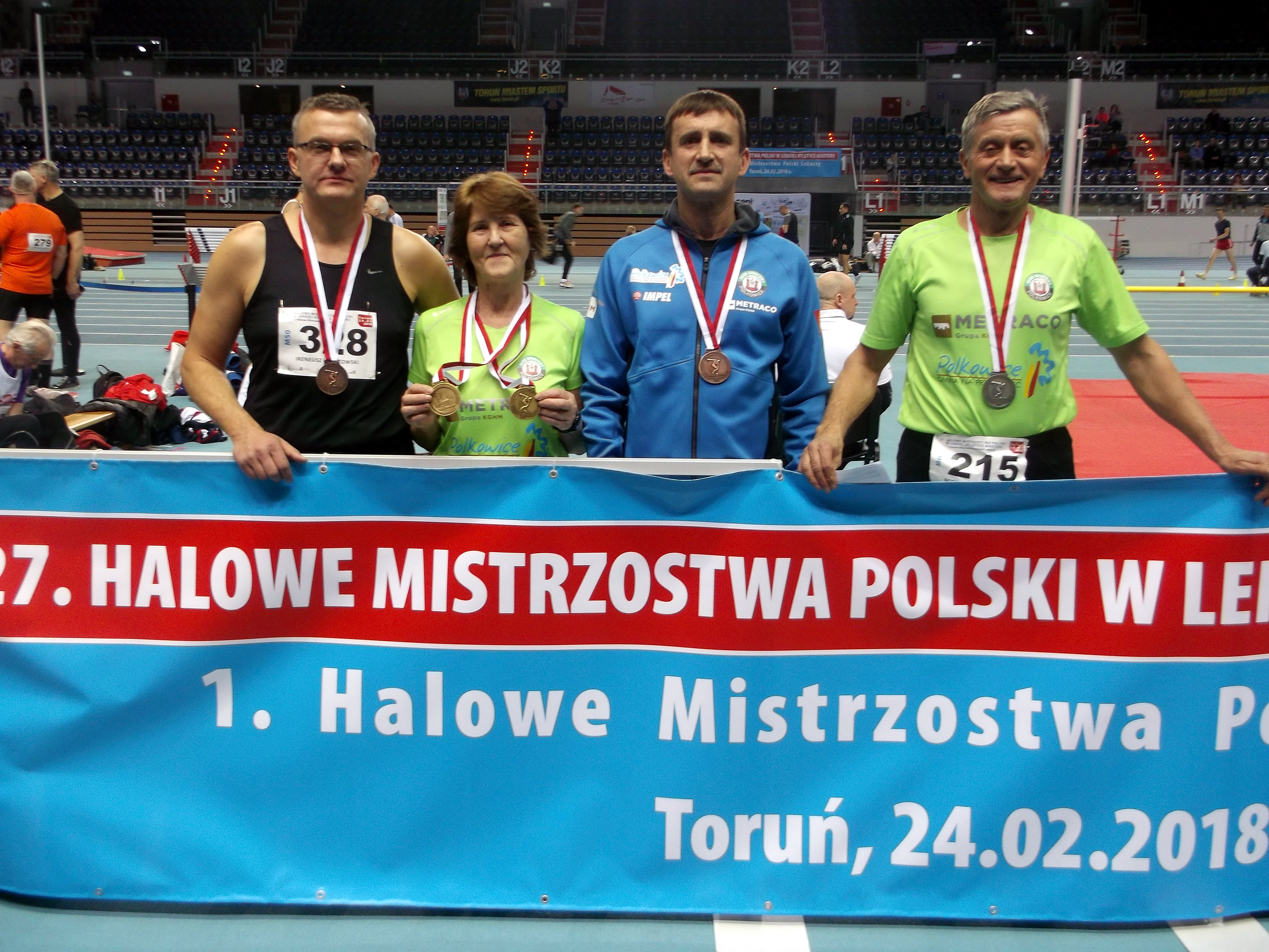 Polkowiczanie z medalami Mistrzostw Polski