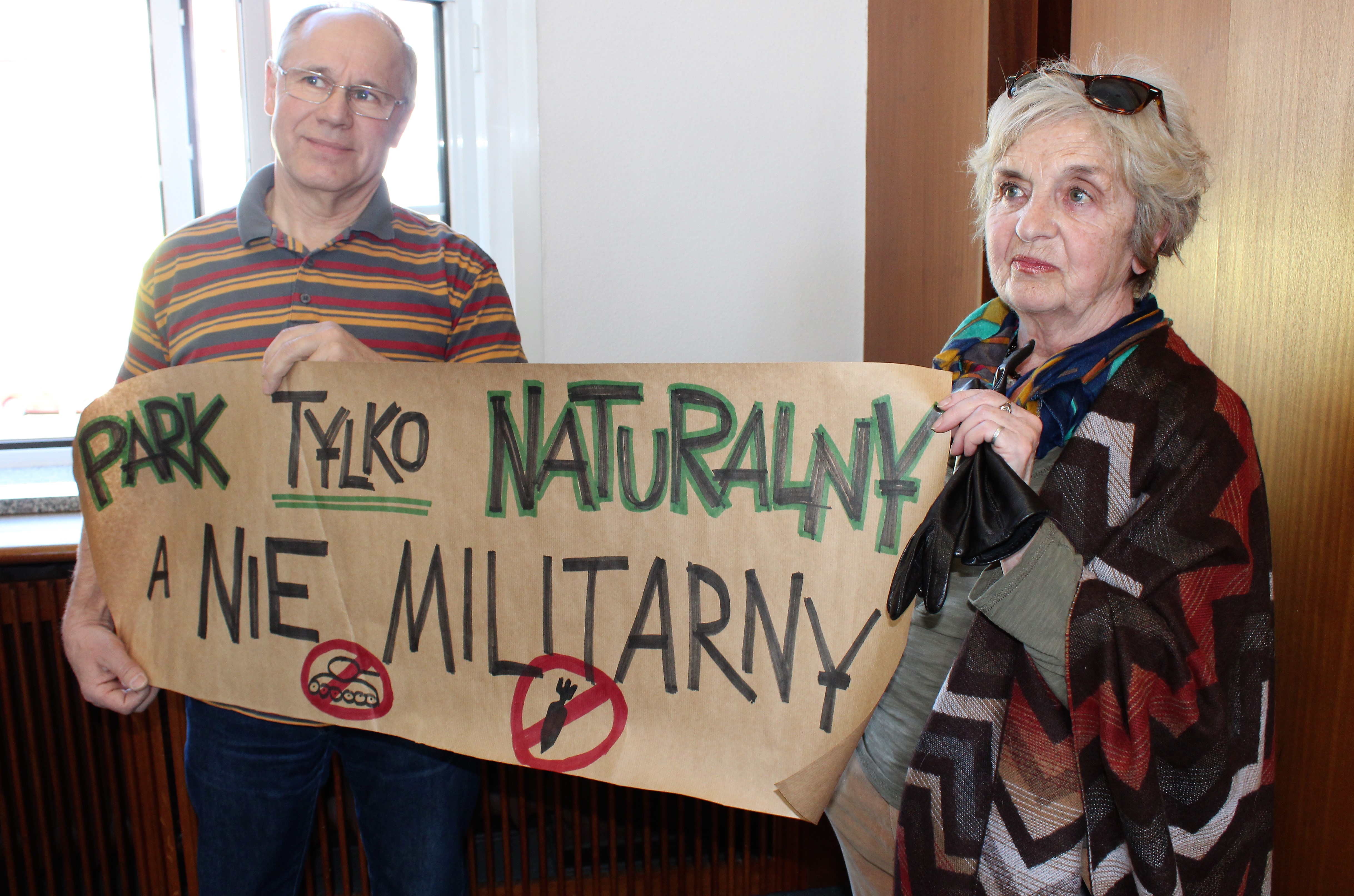 Nie chcą parku militarnego w Lubinie (WIDEO)