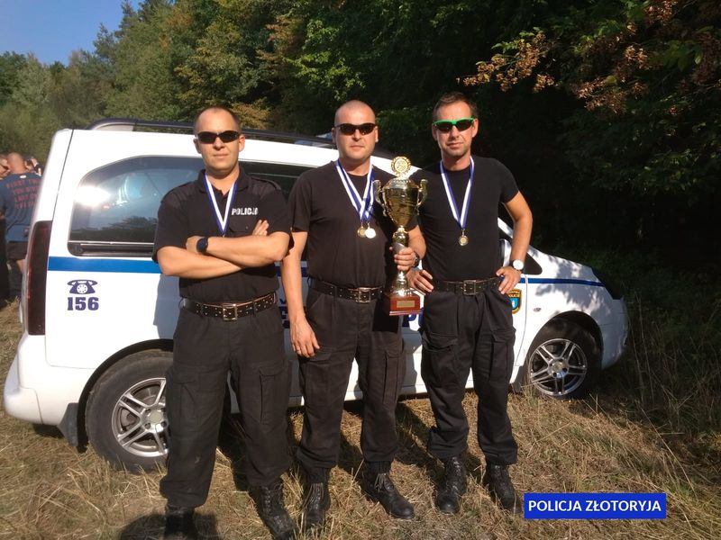 Złotoryjscy policjanci najlepsi w Czechach (FOTO)