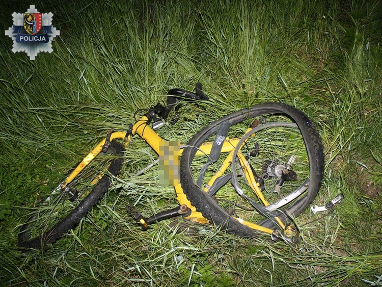 Rowerzysta zginął na krajowej „dwunastce”