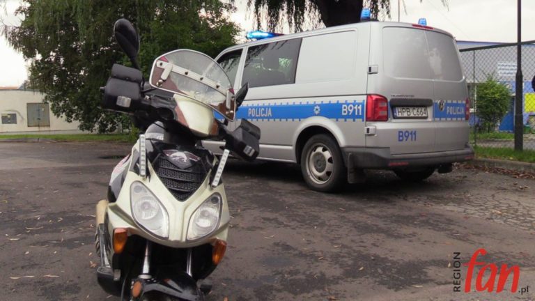 Pijany motorowerzysta zatrzymany… przez innego kierowcę (FOTO, WIDEO)