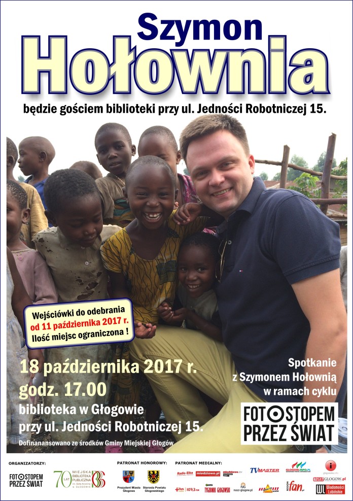Szymon Hołownia z Afryki do Głogowa