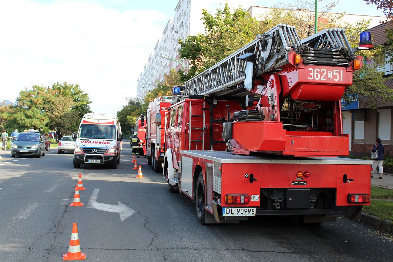 Legnica: Wybuch gazu. Ucierpiały 4 osoby (WIDEO)