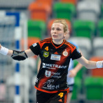 2016.04.16 Lubin Pilka reczna PGNiG Final 4 Puchar Polski Polfinal sezon 2015/2016 Pogon Baltica Szczecin - Metraco Zaglebie Lubin N/Z Kaja Zaleczna radosc Foto Pawel Andrachiewicz / Foto Andrus
