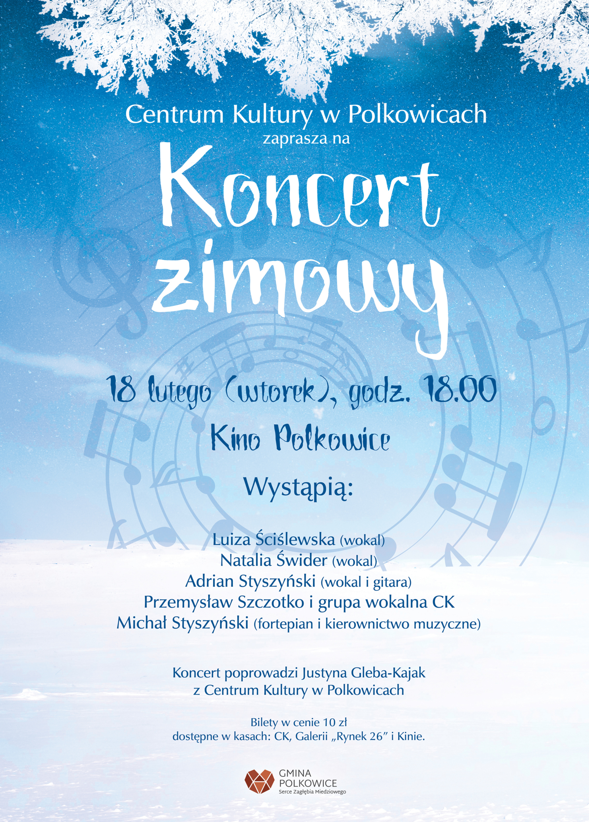 Koncert zimowy w Polkowicach