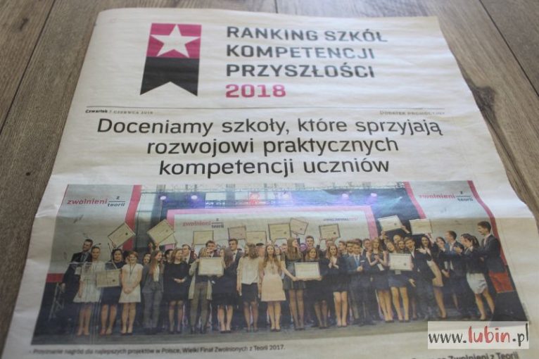 Lubińskie licea wśród najlepszych szkół w Polsce