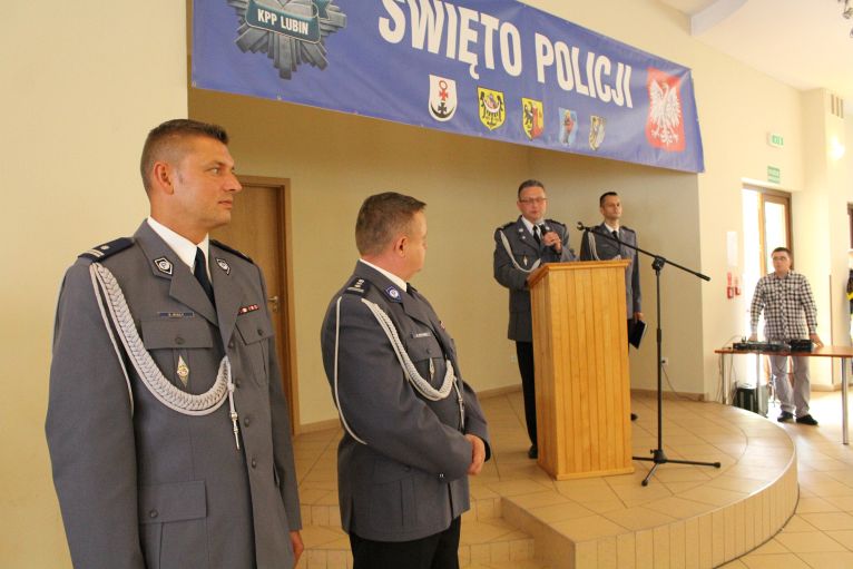 LUBIN. Święto policjantów z lubińskiej komendy (WIDEO)