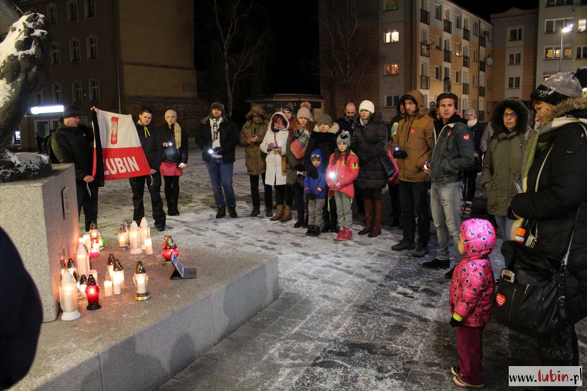 Lubin solidarny z najbliższymi tragicznie zmarłego prezydenta Gdańska